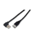 Microconnect USBAAF2ABLACK USB cable USB 2.0 1.8 m USB A Black