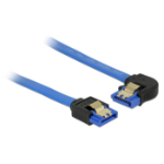DeLOCK 84984 SATA cable 0.3 m SATA 7-pin Black, Blue