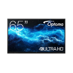 Optoma 3652RK Interactive flat panel 165.1 cm (65") LED Wi-Fi 400 cd/m² 4K Ultra HD Black Touchscreen Android 11
