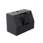 Ergonomic Solutions SpacePole Kiosk SPSK100-02 POS-systeemaccessoire Middenmodule Zwart Metaal 75 x 75 mm 100 x 100 mm