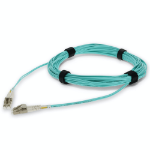 AddOn Networks ADD-LC-LC-MB1-5M5OM4-SLBL fibre optic cable 1.5 m LOMM OM4 Aqua colour