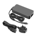 BTI 240W AC Adapter for all USB-C powered devices up to 240W supplied with USB-C connector and UK power cable