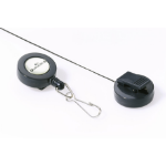 Durable 8221-58 Badge reel Black 10 pc(s)