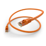 UNC PC5E-25F-ORG-S networking cable Orange 300" (7.62 m) Cat5e