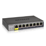 NETGEAR GS108T-300 Managed L2 Gigabit Ethernet (10/100/1000) Gray