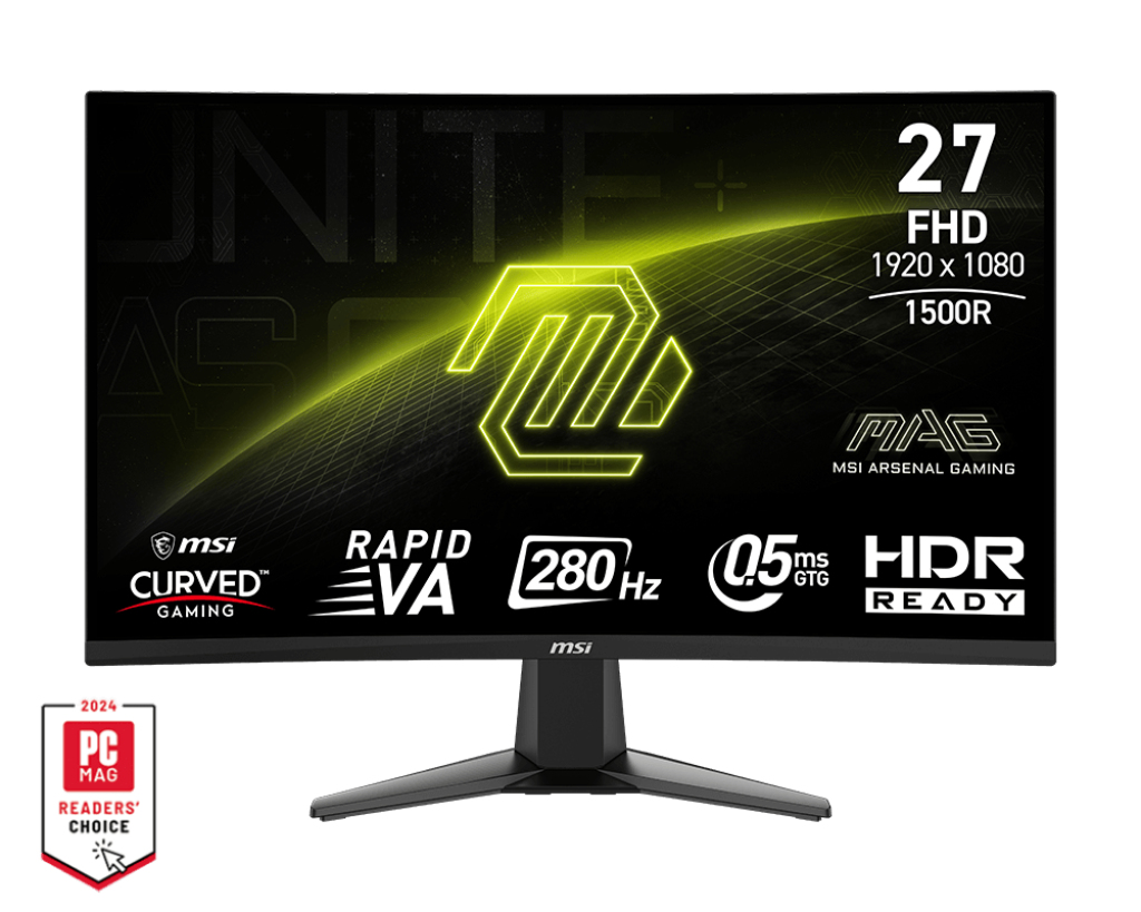 MSI MAG 276CXF computer monitor 68.6 cm (27") 1920 x 1080 pixels
