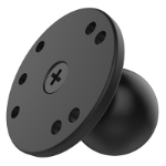 RAM Mounts Round Plate with Ball & Steel Reinforced Bolt