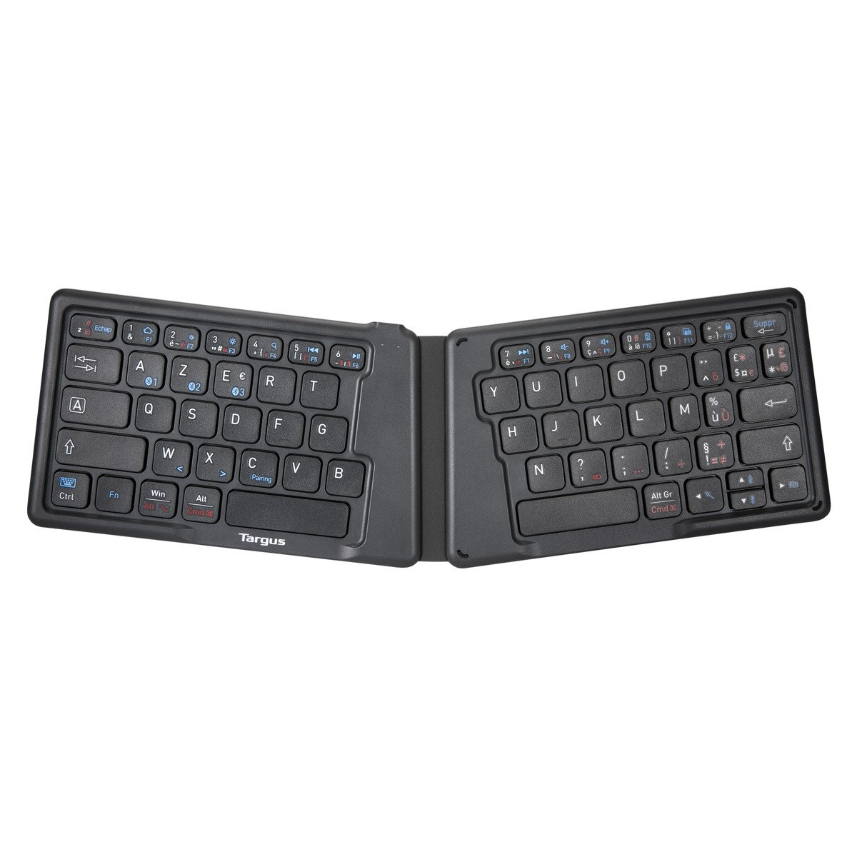 Image of Targus AKF003FR keyboard Bluetooth AZERTY French Black