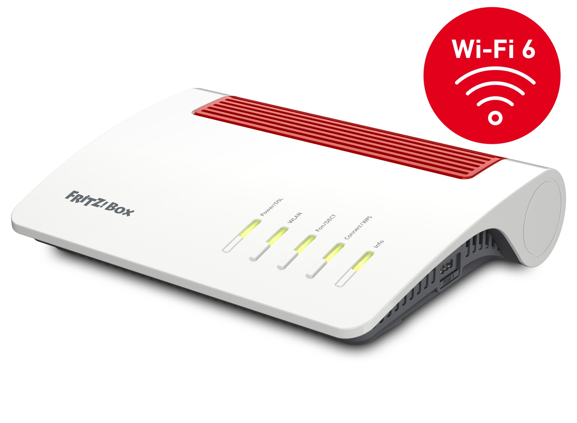 Box 7590 AX routeur sans fil Gigabit Ethernet Bi-bande (2,4 GHz / 5 GHz) Blanc