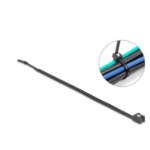 DeLOCK Cable Tie self-cutting L 280 x W 4.8 mm 50 pieces black