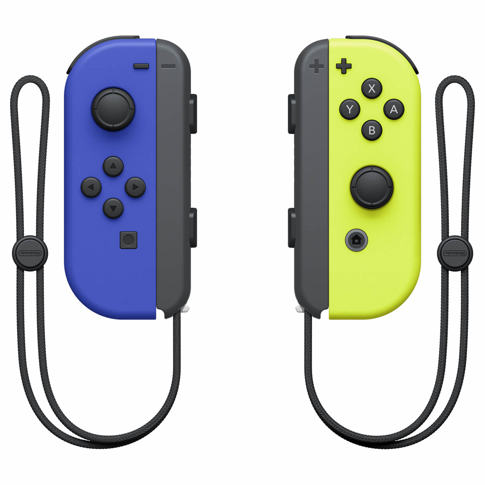 Image of Nintendo Joy-Con Black, Blue, Yellow Bluetooth Gamepad Analogue /...