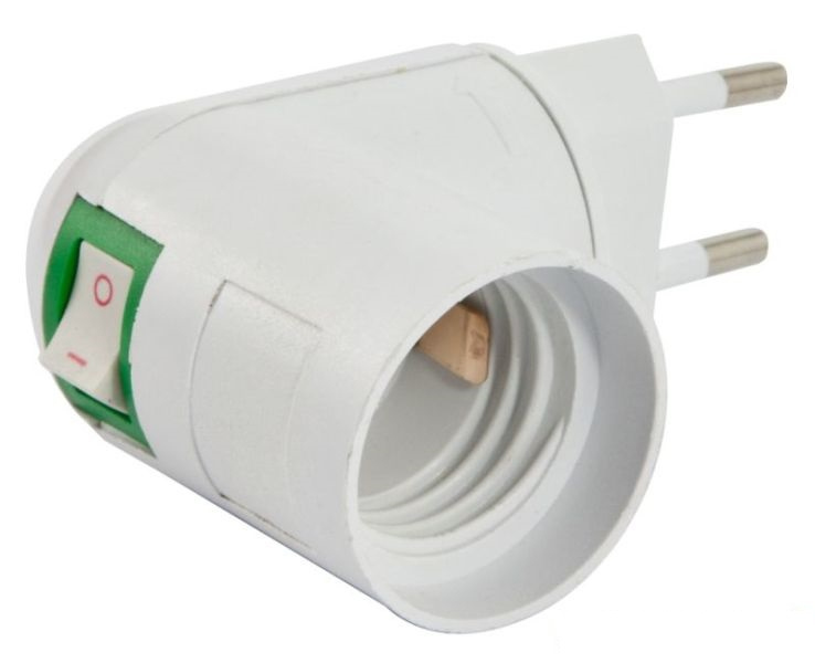 EU Product - LED Adapter fr LED-Leuchtmittel PP->E27 thumbnail