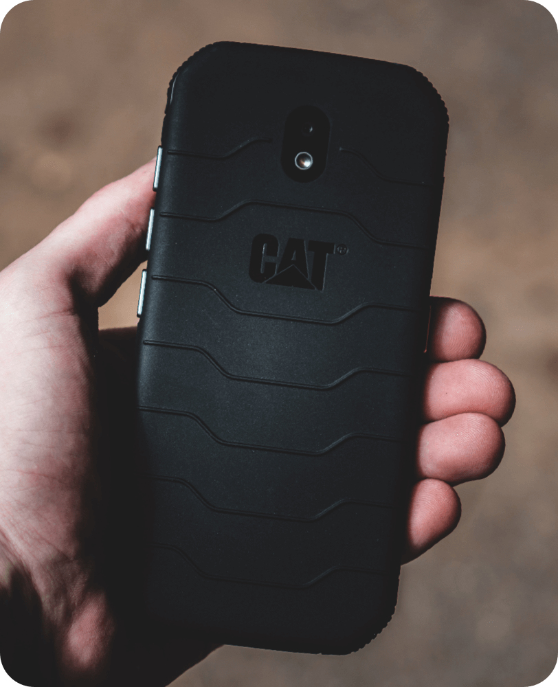 CAT S42 H+ 14 cm (5.5") Hybrid Dual SIM Android 10.0 4G Micro-USB 3 GB 32 GB 4200 mAh Black