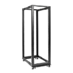 Rocstor Y10E024-B1 rack cabinet 36U Freestanding rack Black