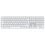 Apple Magic keyboard Universal USB + Bluetooth Swiss Aluminium, White