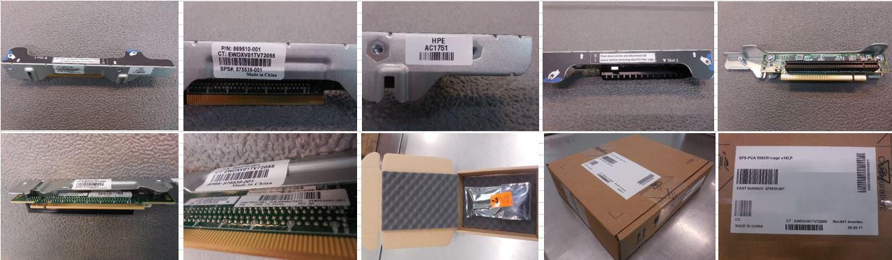 Image of HPE SECONDARY RISER AND CAGE X16 LP