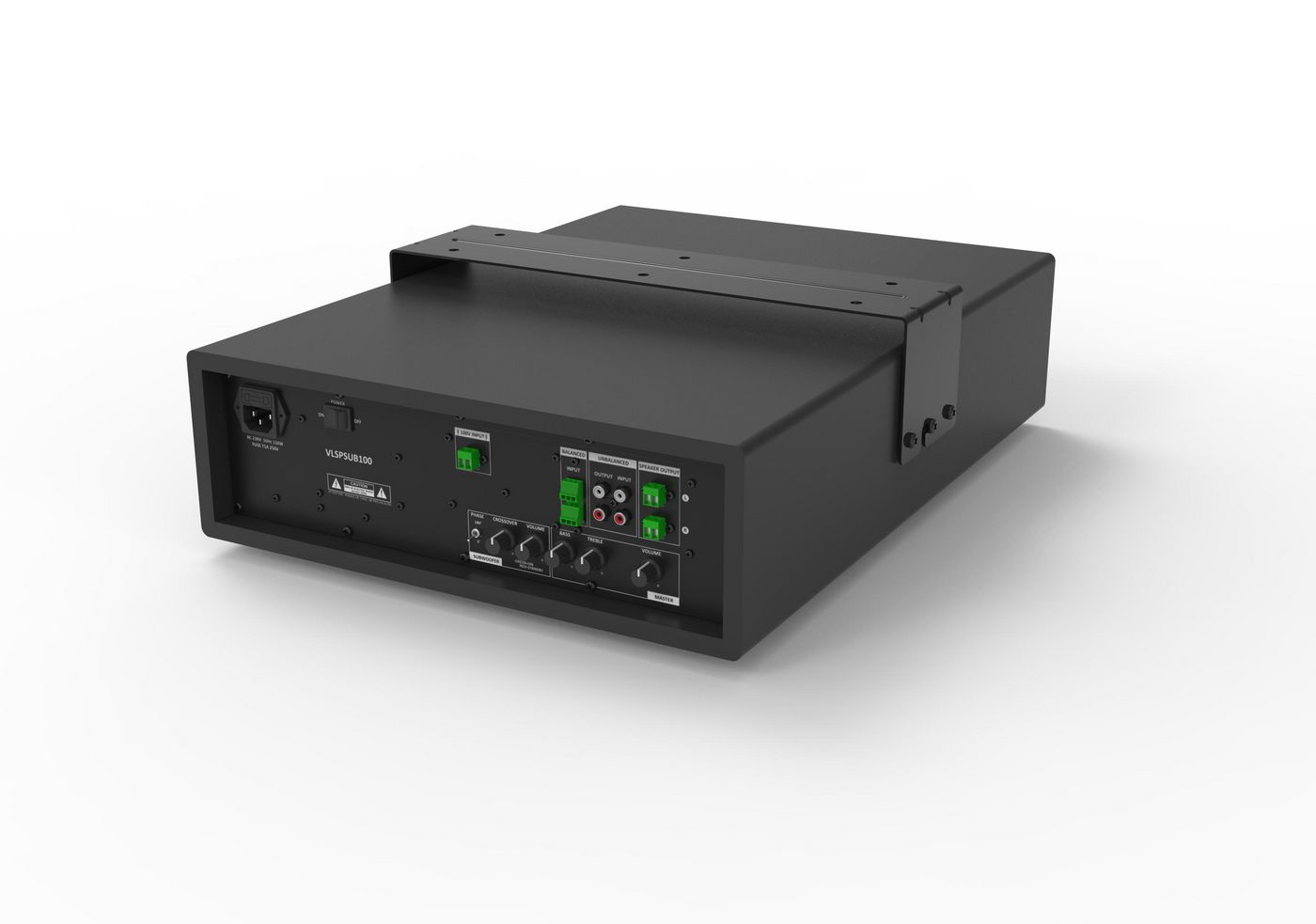 Vivolink VLSPSUB100 loudspeaker Black Wired 110 W