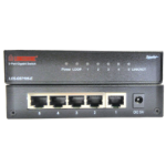 Longshine LCS-GS7105-E network switch Unmanaged Desktop Black