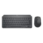 Logitech MX Keys Mini Combo for Business toetsenbord Inclusief muis Kantoor Bluetooth QWERTY Italiaans Grafiet