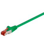 Goobay 95464 networking cable Green 0.5 m Cat6 S/FTP (S-STP)