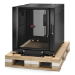 APC NetShelter SX, Server Rack Enclosure, 12U, Shock Packaging, Black, 658H x 600W x 900D mm