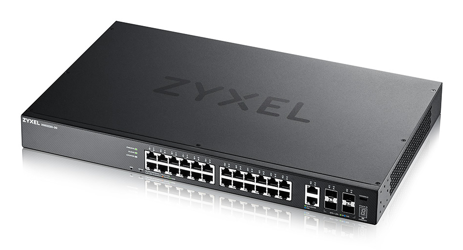 Zyxel XGS2220-30 Managed L3 Gigabit Ethernet (10/100/1000) Black