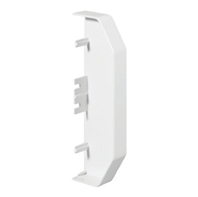 Image of Titan XT1ECWH cable trunking system accessory Cable raceway end caps