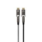 Gembird CCAP-HDMIDD-AOC-10M HDMI kabel HDMI Type-A/HDMI Type-D Zwart