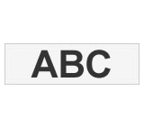 Image of Brother TX-141 DirectLabel black on Transparent 18mm x 15m for...