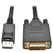 Tripp Lite P581-003-V2 video cable adapter 35.8" (0.91 m) DisplayPort DVI-D Black