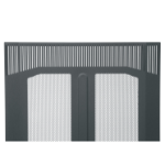 Middle Atlantic 21 RU Vented Front Door for DWR and EWR Racks