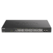 D-Link DGS-2000-28P network switch Managed L2/L3 Gigabit Ethernet (10/100/1000) Power over Ethernet (PoE) 1U Black