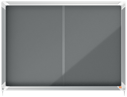 Image of Nobo 1915336 insert notice board Indoor Grey Aluminium