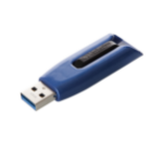 Verbatim Store 'n' Go V3 Max USB flash drive 128 GB USB Type-A 3.2 Gen 1 (3.1 Gen 1) Black, Blue