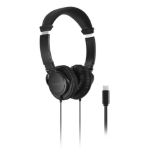 Kensington K97456WW headphones/headset Wired Head-band Calls/Music USB Type-C Black