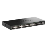 D-Link 52-Port Gigabit Stackable Smart Managed Switch with 4 x 10G SFP+ Ports