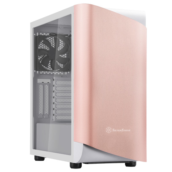 Image of Silverstone SETA A1 Midi Tower Rose gold
