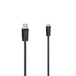 Hama 00200605 USB cable USB 2.0 0.75 m Mini-USB B USB A Black