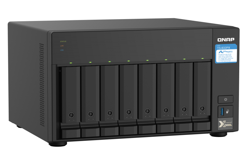 QNAP 8-Bay NAS, AL324 64-bit