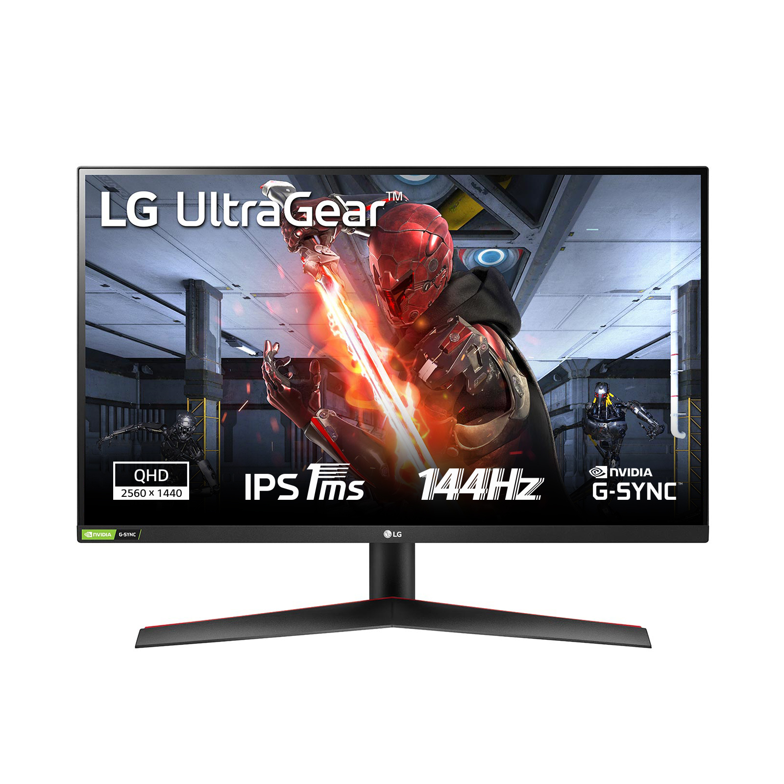 Image of LG 27GN800P-B.AEU LED display 68.6 cm (27") 2560 x 1440 pixels...