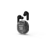 Gembird GMB Audio TWST-01-BK hoofdtelefoon/headset Draadloos In-ear Oproepen/muziek USB Type-C Bluetooth