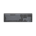 Logitech MX Mechanical keyboard Office RF Wireless + Bluetooth QWERTZ German Graphite, Grey