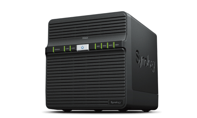 Image of Synology DS423 NAS Ethernet LAN Black RTD1619B