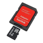 SanDisk SDSDQM-008G-B35A memory card 8 GB MicroSDHC