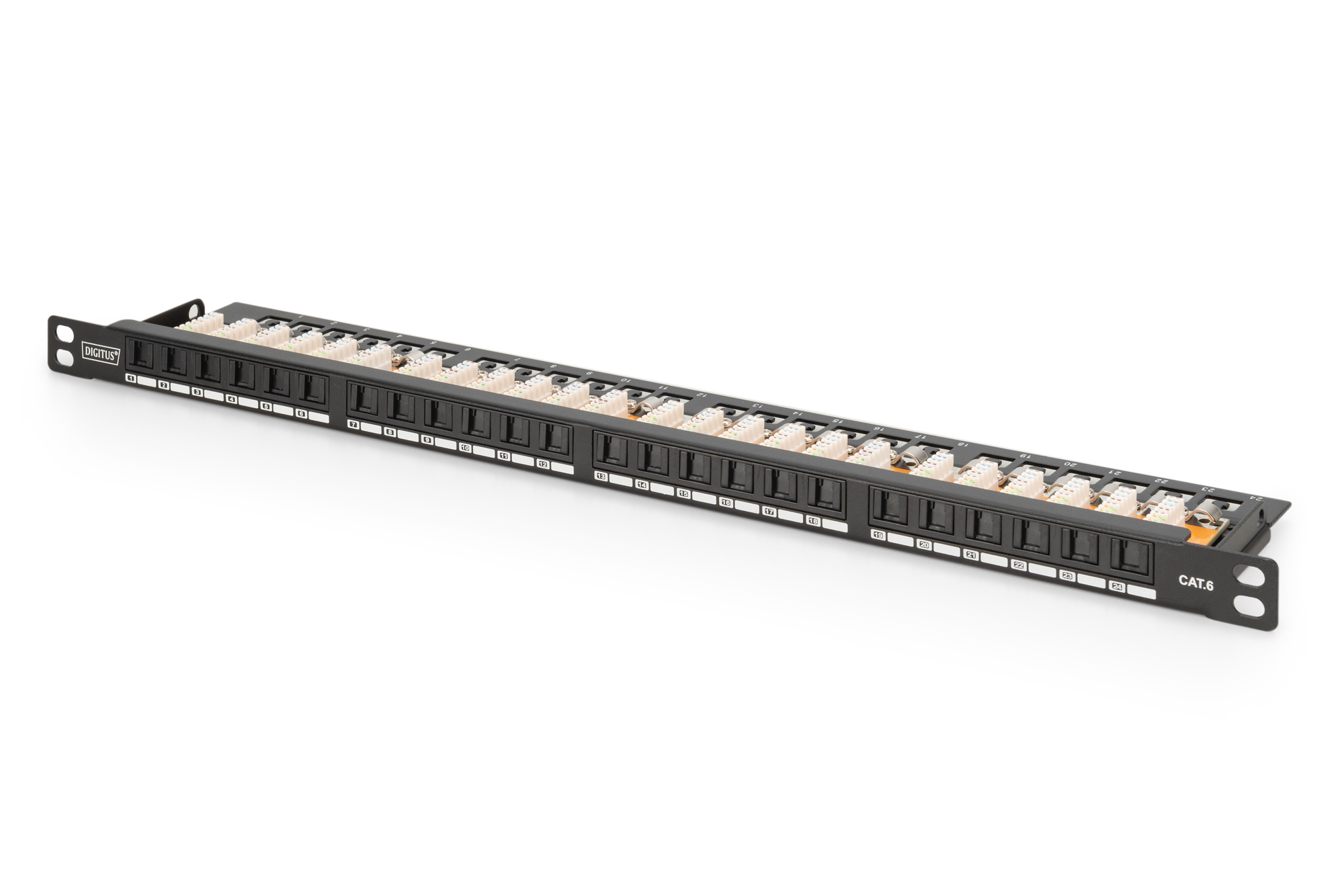 Digitus CAT 6, Class E High Density Patch Panel, unshielded