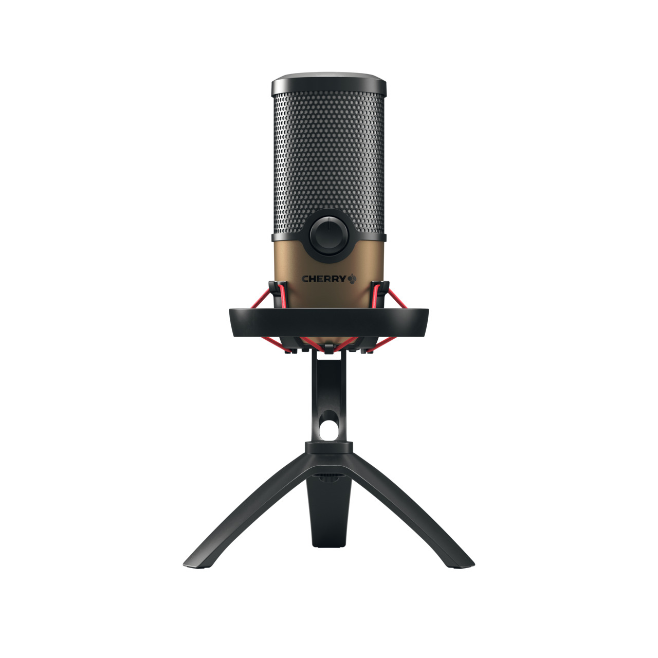 Image of CHERRY UM 9.0 PRO RGB Black, Copper Table microphone