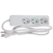 Microconnect MC-GRU0330DK power extension 3 m 3 AC outlet(s) Indoor White