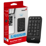 Genius Computer Technology NumPad 1000 2.4GHz Wireless Numeric Keypad Portable Numberpad with Palm Rest