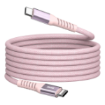 Verbatim Sync & Charge Magnetic Cable - 60W USB-C to USB-C 120 cm Pink