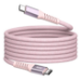 Verbatim Sync & Charge Magnetic Cable - 60W USB-C to USB-C 120 cm Pink